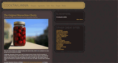 Desktop Screenshot of cocktailiana.com